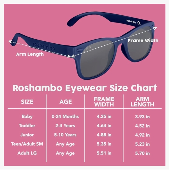 Roshambo Bayside Polarized Goonies Sunglasses - Size Baby - Picture 7 of 8